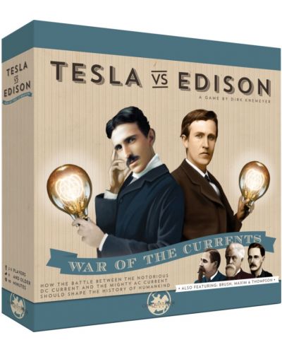 Επιτραπέζιο παιχνίδι Tesla vs. Edison: War of Currents - Στρατηγικό - 1