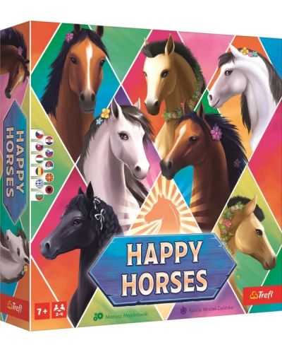 Επιτραπέζιο παιχνίδι Happy Horses - Παιδικό - 1