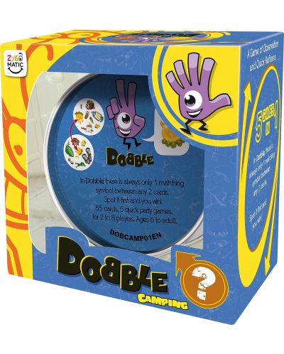 Επιτραπέζιο παιχνίδι Dobble: Camping - παιδικό - 2