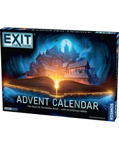 Επιτραπέζιο παιχνίδι EXiT Advent Calendar: The Hunt for the Golden Book - συνεταιρισμός - 1