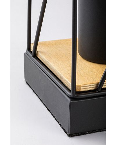 Επιτραπέζιο φωτιστικό  Rabalux - Boire 74006, IP 20, E27, 1 x 40 W, μαύρο - 4