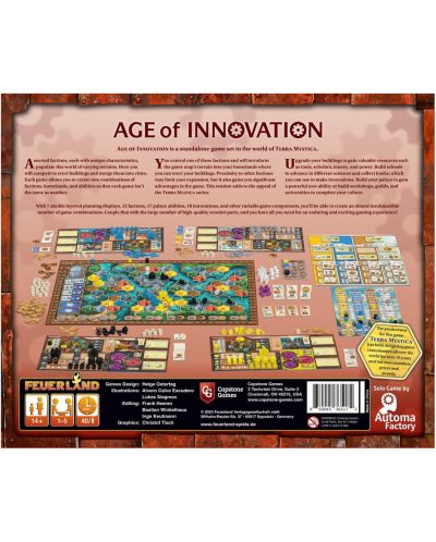 Επιτραπέζιο παιχνίδι Age of Innovation - Στρατηγικό - 2