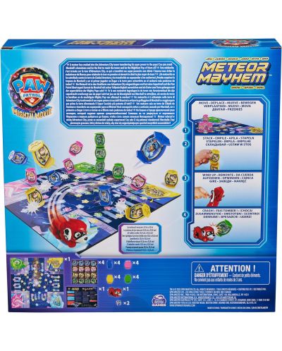 Επιτραπέζιο παιχνίδι Spin Master: Paw Patrol Meteor Mayhem - Παιδικό  - 2