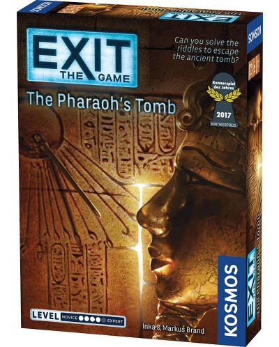 Επιτραπέζιο παιχνίδι Exit: The Pharaoh's Tomb - οικογενειακό - 1