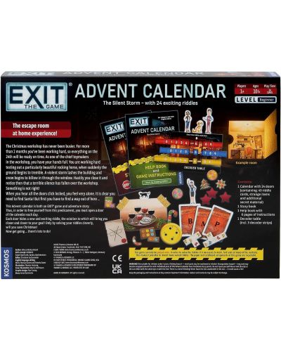 Επιτραπέζιο παιχνίδι Exit Advent Calendar: The Silent Storm - Συνεταιρισμός - 2