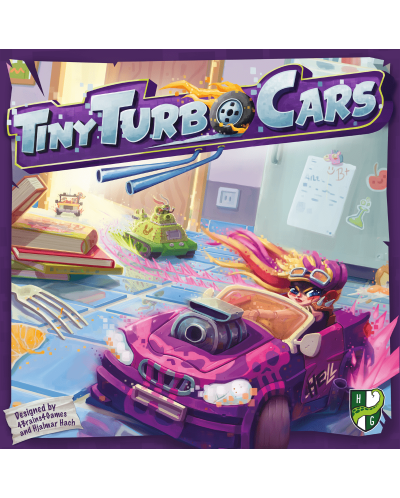 Επιτραπέζιο παιχνίδι Tiny Turbo Cars - οικογένεια - 1