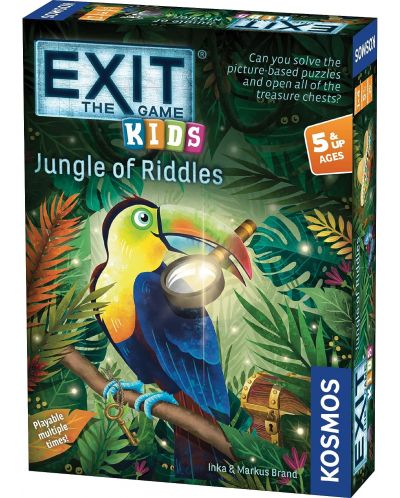 Επιτραπέζιο παιχνίδι Exit kids: Jungle of Riddles - παιδικό - 1