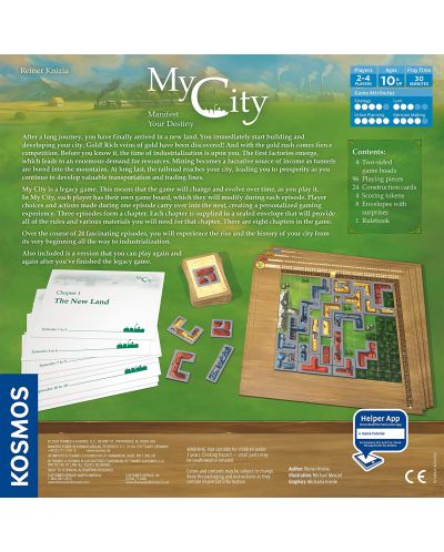 Επιτραπέζιο παιχνίδι My City - οικογενειακό - 3