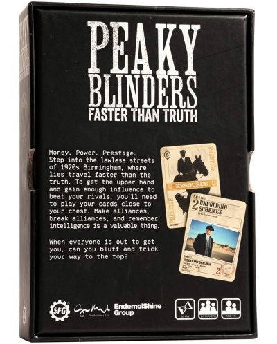 Επιτραπέζιο παιχνίδι  Peaky Blinders: Faster than Truth -οικογενειακό - 5
