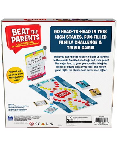 Επιτραπέζιο παιχνίδι Beat The Parents - οικογενειακό  - 6