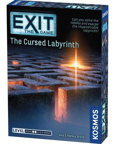Επιτραπέζιο παιχνίδι Exit: The Cursed Labyrinth - οικογενειακό - 1