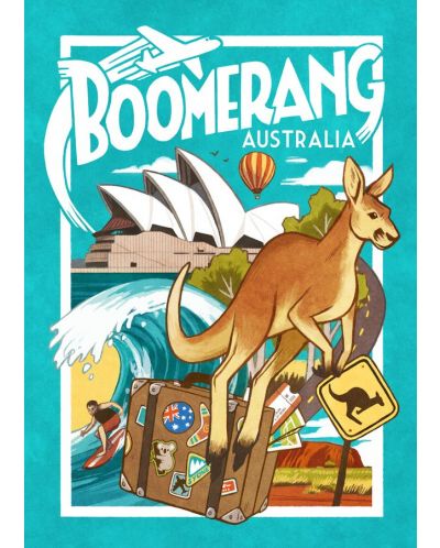 Επιτραπέζιο παιχνίδι Boomerang: Australia - οικογενειακό - 1