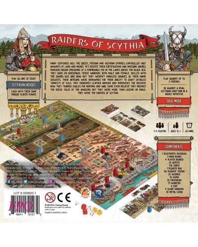 Επιτραπέζιο παιχνίδι Raiders of Scythia - στρατηγικό - 2