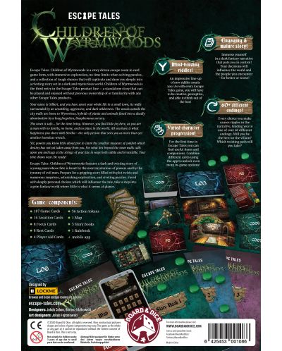 Επιτραπέζιο παιχνίδι  Escape Tales: Children of Wyrmwood - οικογένεια - 3