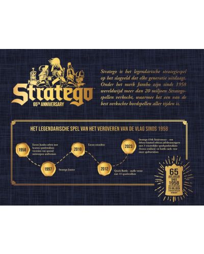 Επιτραπέζιο παιχνίδι για δύο Stratego (65th Anniversary) - οικογένεια - 2