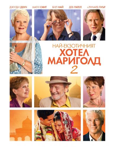 The Second Best Exotic Marigold Hotel (DVD) - 1