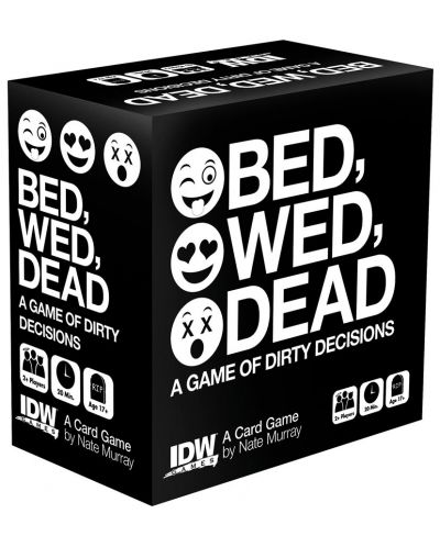 Επιτραπέζιο παιχνίδι Bed, Wed, Dead: A Game of Dirty Decisions - πάρτυ - 1