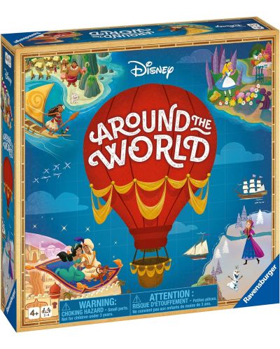 Επιτραπέζιο παιχνίδι Ravensburger - Disney: Around the World - Παιδικό  - 1
