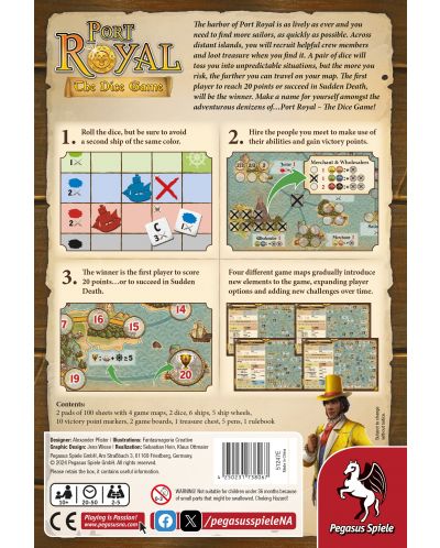 Επιτραπέζιο παιχνίδι Port Royal: The Dice Game - Οικογενειακό  - 4