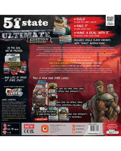 Επιτραπέζιο παιχνίδι 51st State (Ultimate Edition) - στρατηγικό - 2
