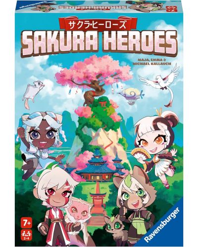 Επιτραπέζιο παιχνίδι Sakura Heroes - Παιδικό  - 1