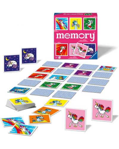 Επιτραπέζιο παιχνίδι Memory - Unicorns - 2