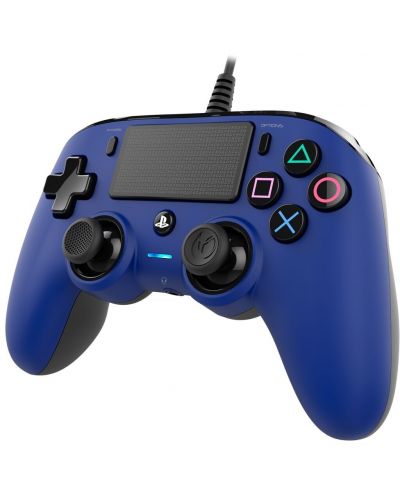 Χειριστήριο Nacon за PS4 - Wired Compact, μπλε - 3
