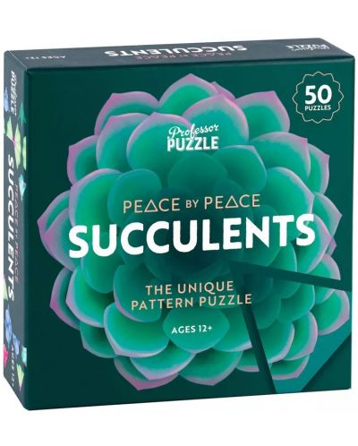  Επιτραπέζιο παιχνίδι Professor Puzzle: Peace by Peace Succulents - 1