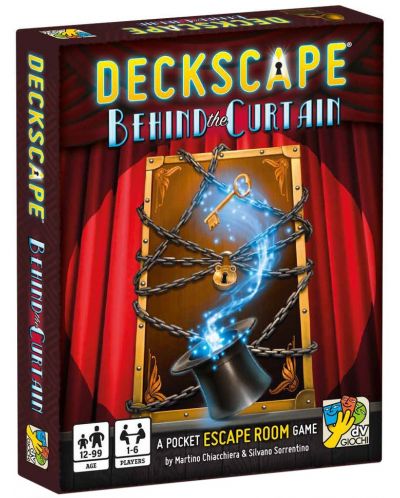Επιτραπέζιο παιχνίδι Deckscape: Behind the Curtain - Συνεταιρικό - 1