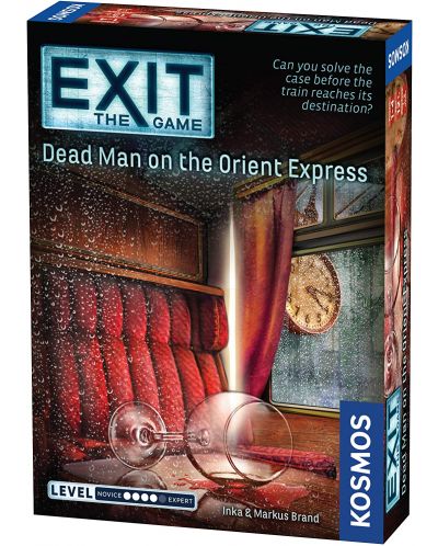 Επιτραπέζιο παιχνίδι Exit: The Dead Man on The Orient Express - οικογενειακό - 1