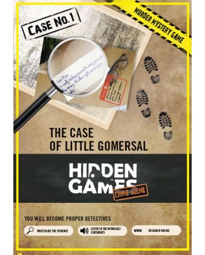 Επιτραπέζιο παιχνίδι Hidden Games Crime Scene: The Little Gomersal Case - οικογενειακό - 1