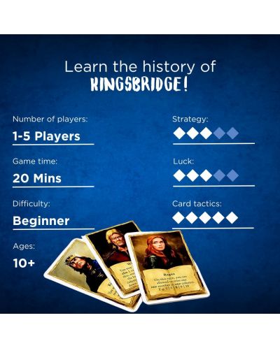 Επιτραπέζιο παιχνίδι Kingsbridge: The Game - Οικογενειακό  - 6