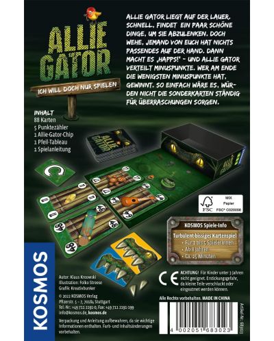 Επιτραπέζιο παιχνίδι Allie Gator - οικογένεια - 2