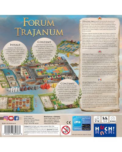 Επιτραπέζιο παιχνίδι Forum Trajanum - στρατηγικό - 3