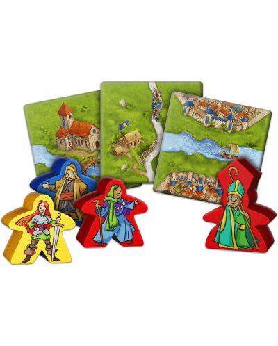 Επιτραπέζιο παιχνίδι Carcassonne 20th Anniversary Edition - οικογένεια - 3