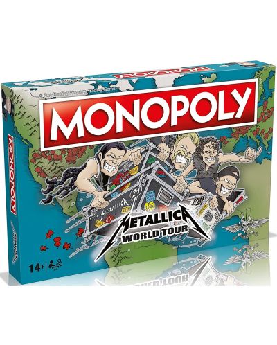 Επιτραπέζιο παιχνίδι Monopoly - Metallica - 1