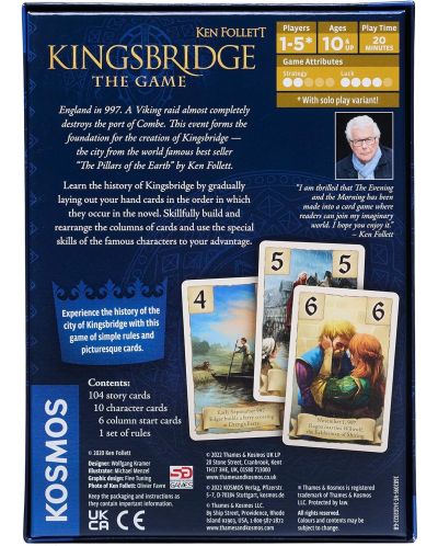 Επιτραπέζιο παιχνίδι Kingsbridge: The Game - Οικογενειακό  - 2