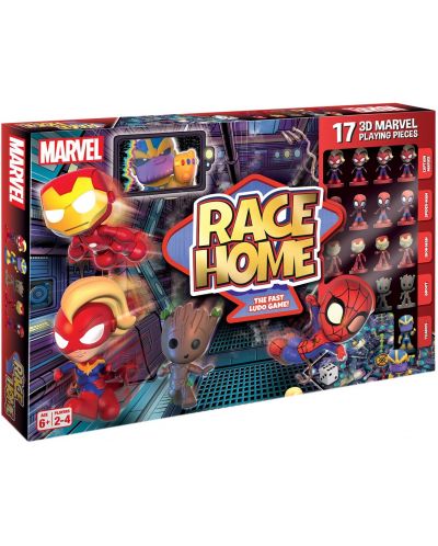 Επιτραπέζιο παιχνίδι Cartamundi: Marvel Race Home - Παιδικό  - 1