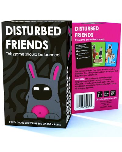 Επιτραπέζιο παιχνίδι Disturbed Friends - πάρτυ - 2