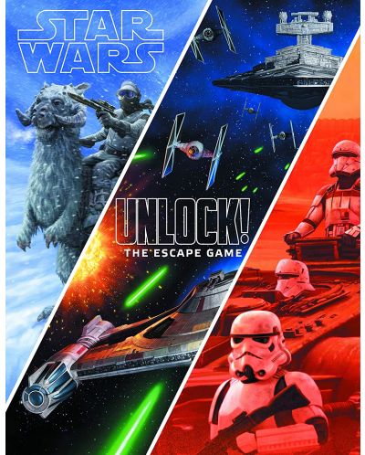 Επιτραπέζιο παιχνίδι Unlock! Star Wars Escape Game - οικογενειακό - 2