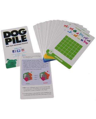 Επιτραπέζιο σόλο παιχνίδι Dog Pile - 2