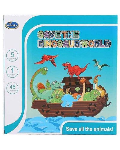 Επιτραπέζιο παιχνίδι Raya Toys -Κιβωτός του Νώε, Πέρασμα Δεινοσαύρων - 1