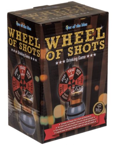 Επιτραπέζιο παιχνίδι Wheel of Shots Drinking Game - Πάρτι - 1
