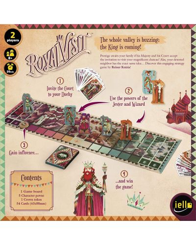 Επιτραπέζιο παιχνίδι για δύο  Royal Visit -οικογενειακό  - 3