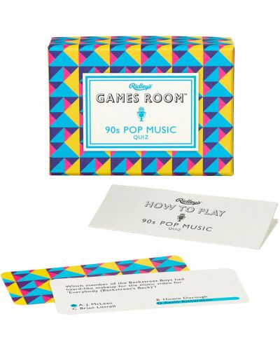 Επιτραπέζιο παιχνίδι Ridley's Games Room - 90s Pop Music Quiz - 2