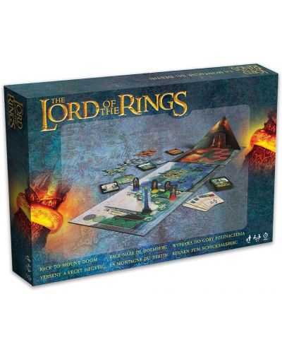 Επιτραπέζιο παιχνίδι Lord of the Rings: Race to Mount Doom - Οικογενειακό - 1