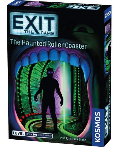 Επιτραπέζιο παιχνίδι Exit: The Haunted Rollercoaster - οικογενειακό - 1