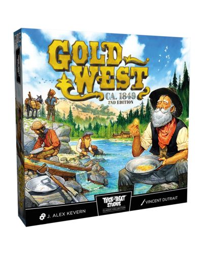 Επιτραπέζιο παιχνίδι Gold West (2nd Edition) - Στρατηγικό - 1