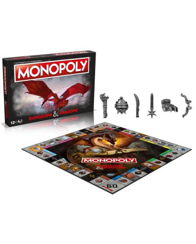 Επιτραπέζιο παιχνίδι Monopoly - Dungeons and Dragons - 2