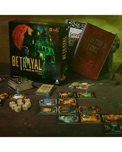 Επιτραπέζιο παιχνίδι Avalon Hill Betrayal at the House on the Hill (3rd Edition) - οικογενειακό - 9